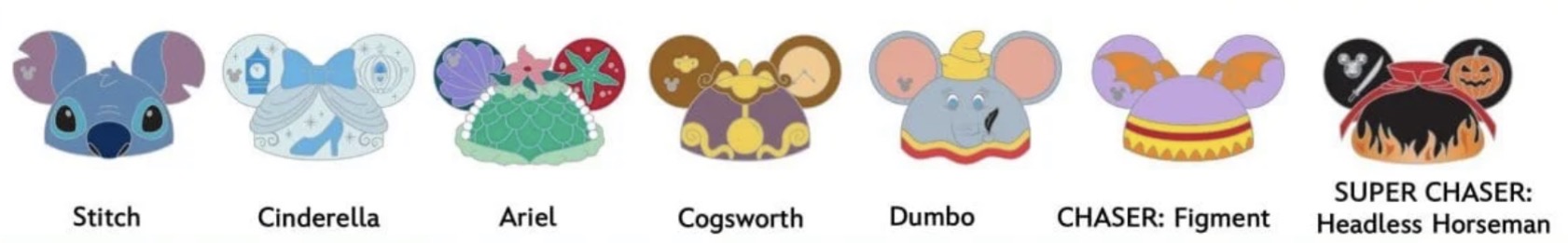 WDW Ear Hats Collection 2024
